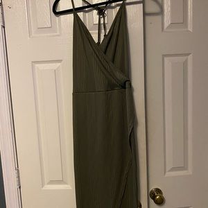 Plus Size Wrap Dress